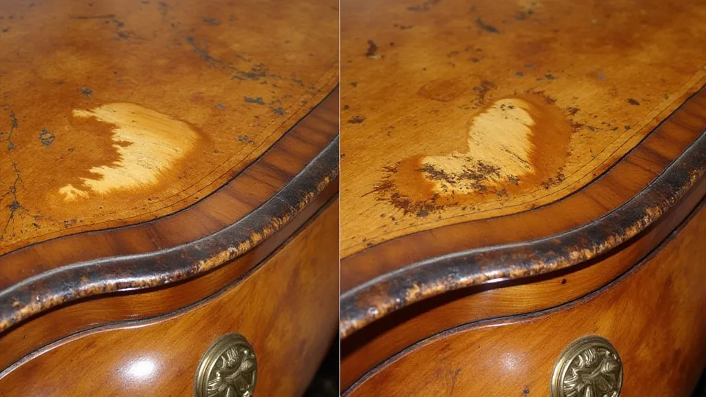 Completed veneer repair