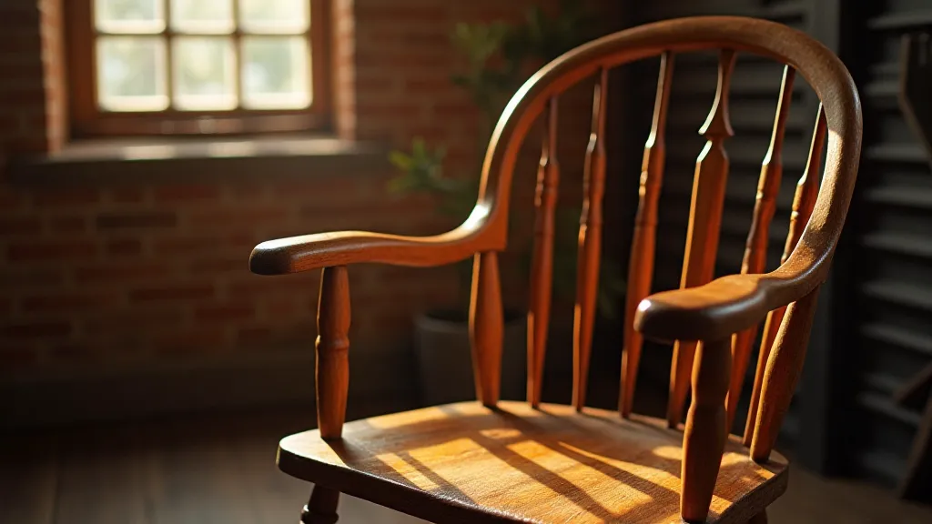 Restored antique chair
